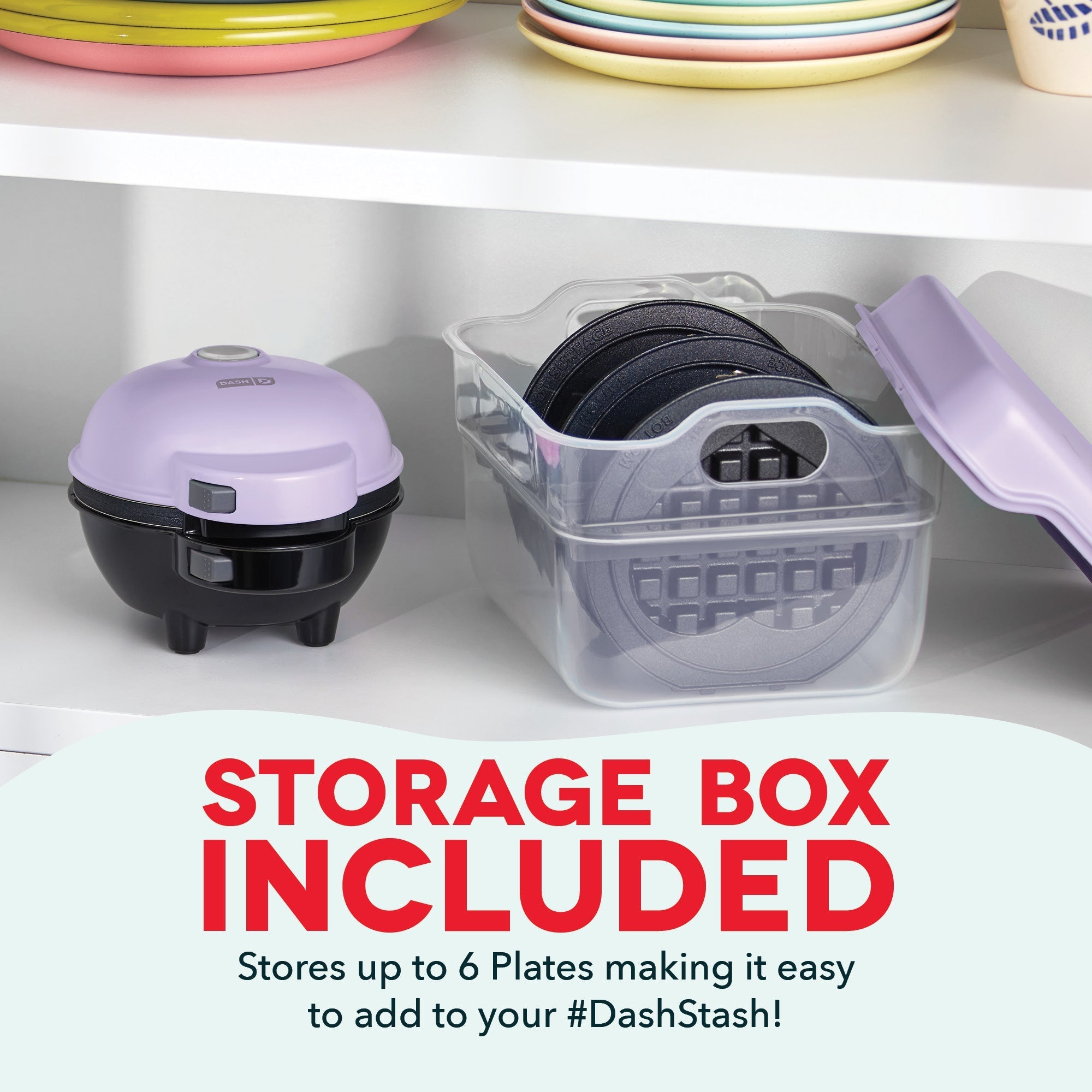MultiMaker® Mini System with Removable Plates: Waffle & Griddle